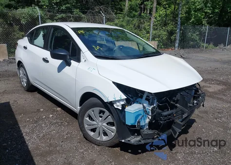 2024 Nissan Versa 1.6 S z USA, uszkodzony, nr VIN 3N1CN8DV5RL924441